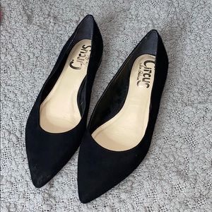 COPY - Black Point Toe Flats